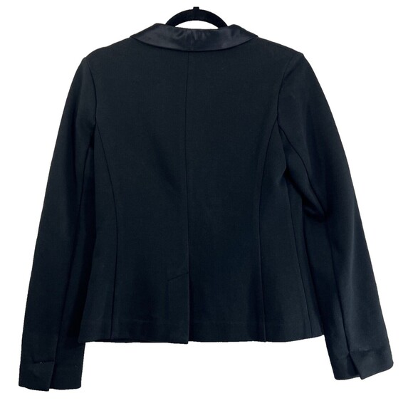 Gap Blazer Black Jacket Women's 2 Button Single Breasted Size Small - Picture 2 of 10